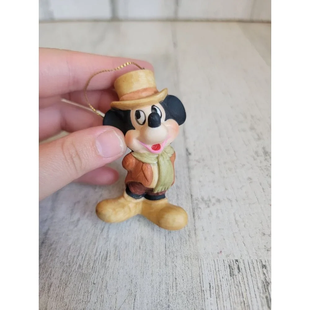 Japan Mickey Mouse Ebenezer‎ Scrooge ornament Xmas